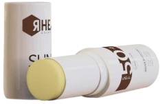 Бальзам RHEA SunStop SPF50+ невидимый солнцезащитный стик для уязвимых зон кожи лица и тела