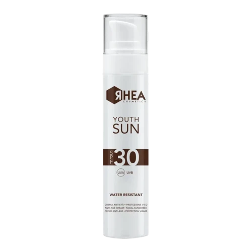 Крем RHEA YouthSun SPF30 антивозрастной солнцезащитный для лица Crema antietà protezione viso