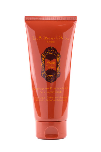 Гоммаж La Sultane de Saba протеины шелка для тела Аюрведа Silk Protein Scrub