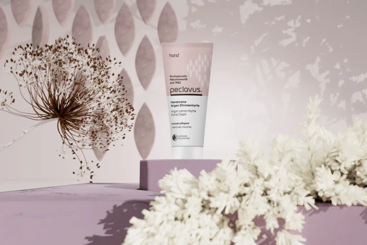 Крем PECLAVUS для рук Аргана и Лимонный мирт Handcreme Argan Zitronenmyrte