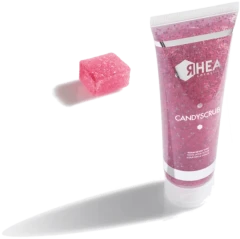 Маска-скраб RHEA фруктовая с детокс капсулами Candy Scrub Detox Viso