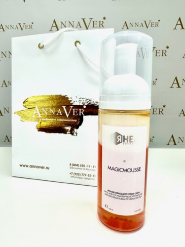 Мусс RHEA MagicMousse нежный с антиоксидантным действием Mousse struccante viso e occhi