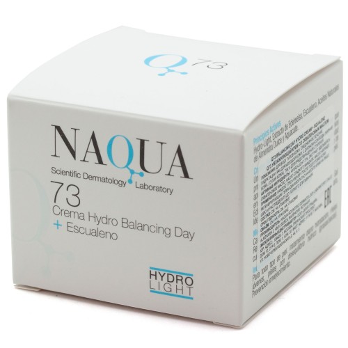 Крем NAQUA SDL Q73 увлажняющий со скваленовым маслом Crema Hydro Balancing Day Escualeno