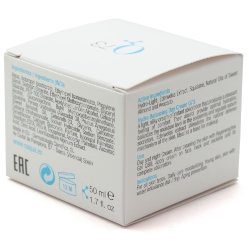 Крем NAQUA SDL Q73 увлажняющий со скваленовым маслом Crema Hydro Balancing Day Escualeno