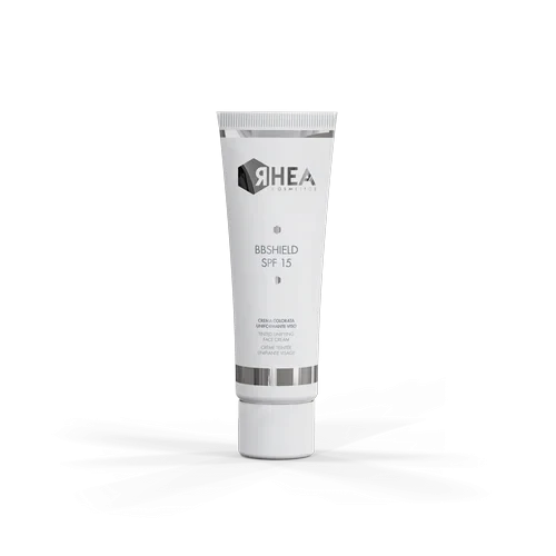 Крем-BB ЯНЕА BB-Shield SPF 15 гиалуроновый для идеального тона с бриллиантовым шиммером Crema colorata uniformante viso con SPF15