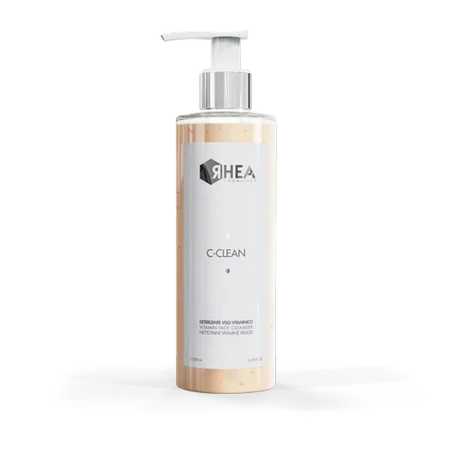 Молочко RHEA C-Clean омолаживающее очищающее с витамином С и пептидами Detergente vitaminico