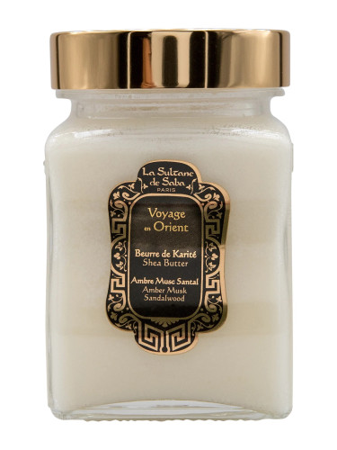 Масло La Sultane de Saba твердое ореха Карите Shea Butter Amber Musk Sanlwood
