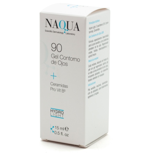 Гель NAQUA SDL Q90 для области глаз с провитамином B5 Gel Contorno de Ojos
