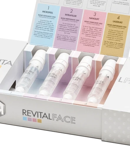 Набор RHEA RevitalFace 4-ступенчатая интеллектуальная система безинъекционной мезотерапии Trattamento longevità intensivo viso e collo