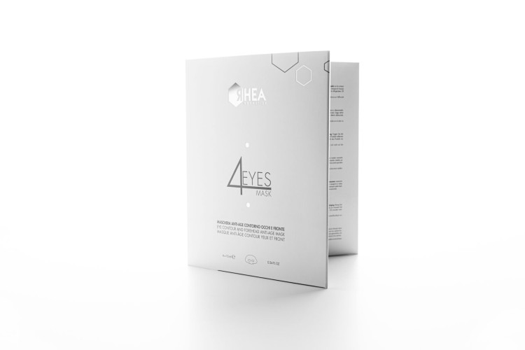 Маска RHEA 4Eyes Mask лифтинг омолаживающая с эффектом биоармирования верхней части лица Maschera anti-age contorno occhi e fronte