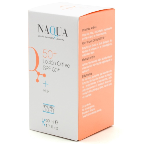 Лосьон NAQUA SDL Q50 солнцезащитный SPF 50 Locion Oilfree