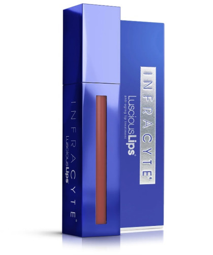 Блеск Luscious Lips антивозрастной для губ Cinnamon Crush тон № 335 горький шоколад