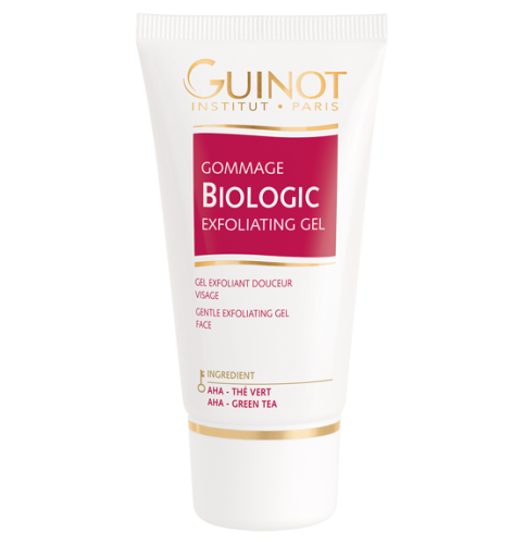 Гель Guinot нежный пилинг с альфа-гидрокислотами Gommage Biologic Exfoliating Gel