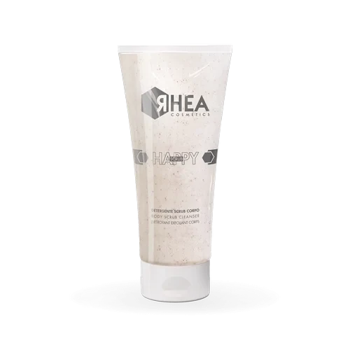 Скраб RHEA HappyScrub муссовый нейросенсорный для тела с глубоким очищающим и питательным действием Detergente scrub corpo