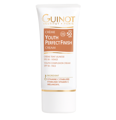 Крем Guinot увлажняющий омолаживающий с тонирующим эффектом SPF 50 Creme Youth Perfect Finish