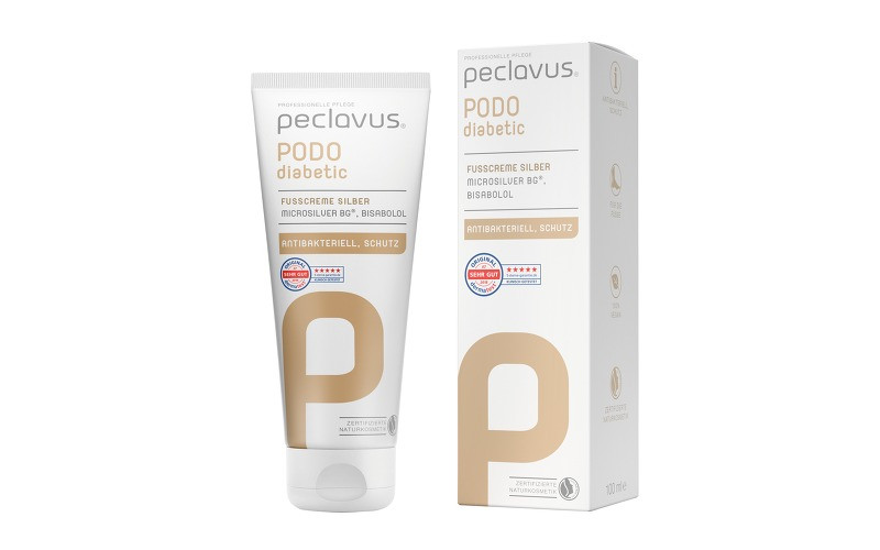 Крем PECLAVUS с серебром для ног Fusscreme Silber