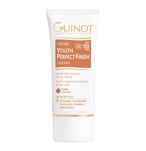 Крем Guinot увлажняющий омолаживающий с тонирующим эффектом SPF 50 Creme Youth Perfect Finish Gold