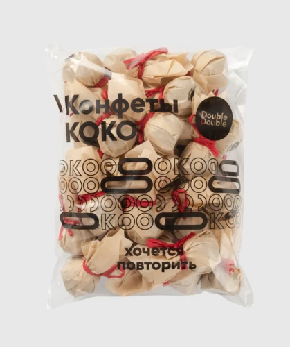 Конфета DoubleDouble VIP10 МЕД медовая с грецким орехом