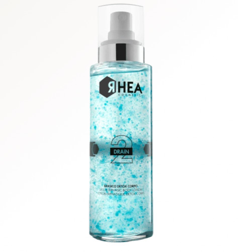 Коктейль RHEA 2Drain бифазный дренажный для тела Голубая лагуна Bifasico detox