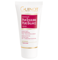 Маска Guinot эксфолиант себорегулирующая для глубокого очищения кожи Masque Pur Equilibre